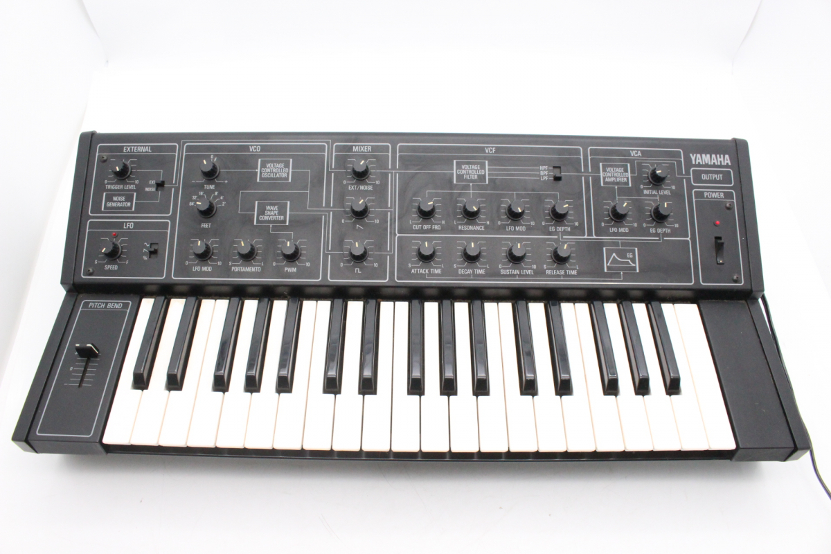 【ト石】 YAMAHA ヤマハ SYNTHESIZER CS-5 シンセサイザー 鍵盤楽器 EAZ01EWH59_画像2