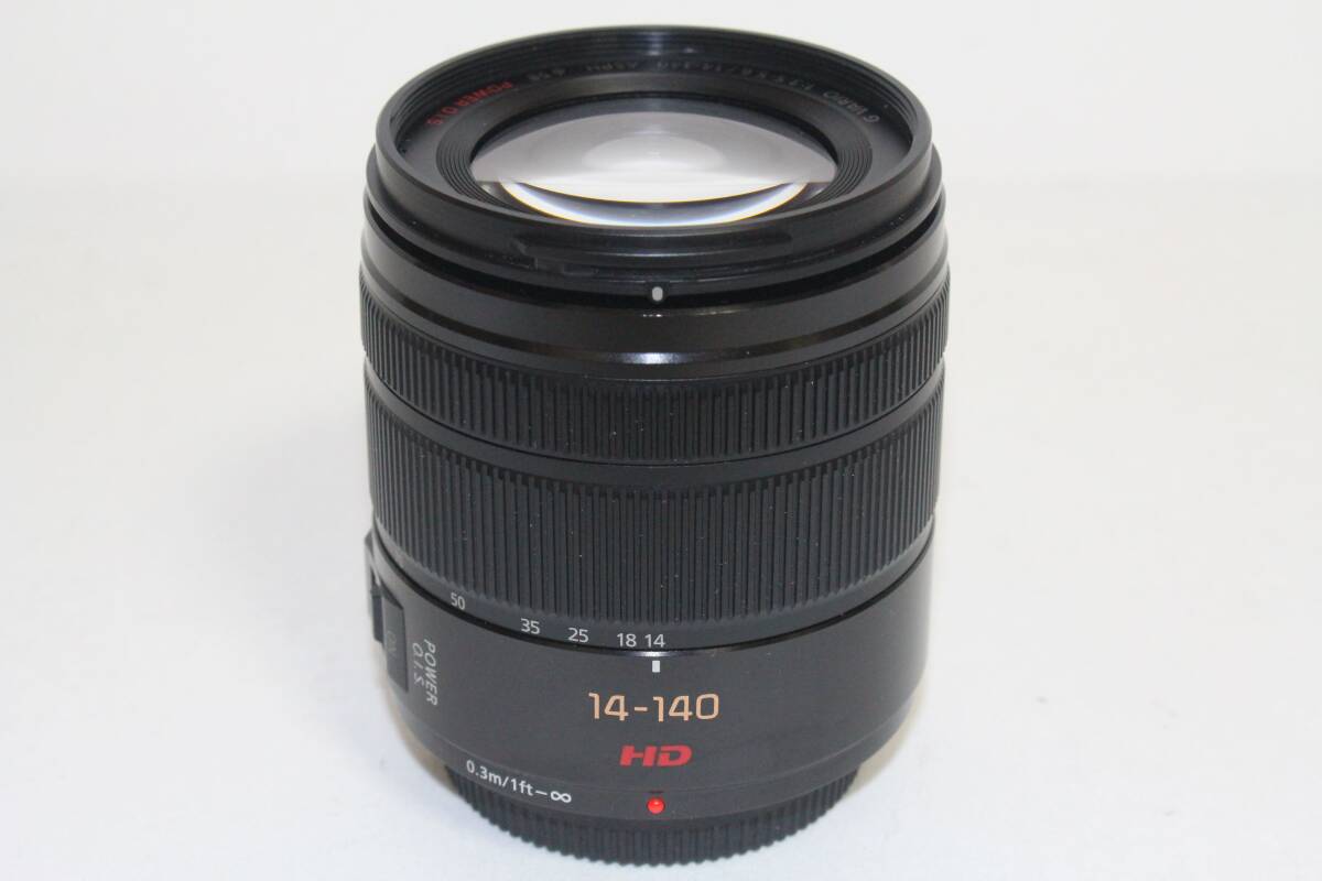 Panasonic パナソニック LUMIX G VARIO 14-140mm F3.5-5.6 ASPH. POWER O.I.S. ブラック (400-005)の画像5