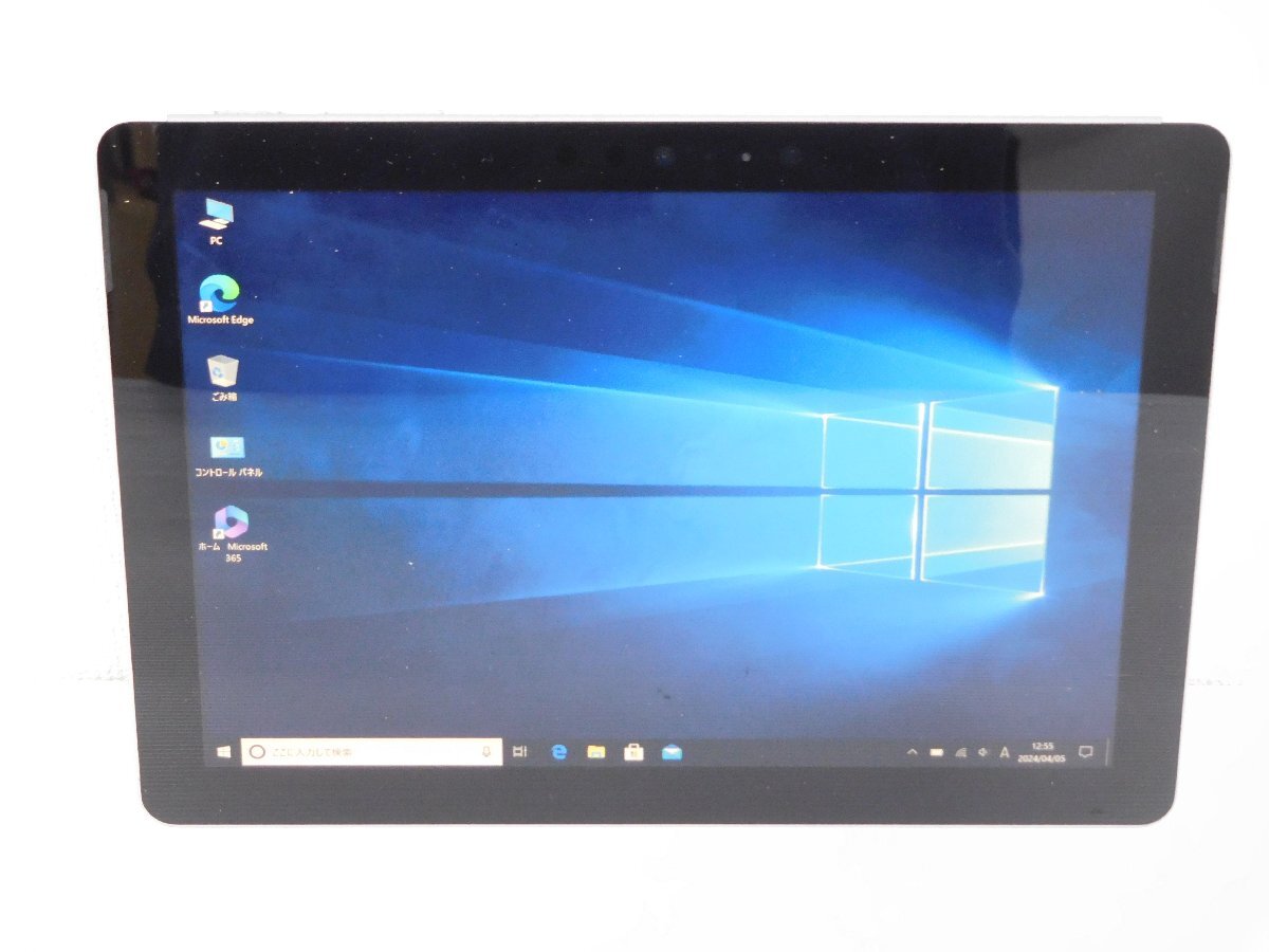Windows10設定済みタブレットPC■マイクロソフト■SURFACE GO■P/GOLD-4415Y 4GB(メモリ) 64GB(内蔵ストレージ) 10.1型■Office■