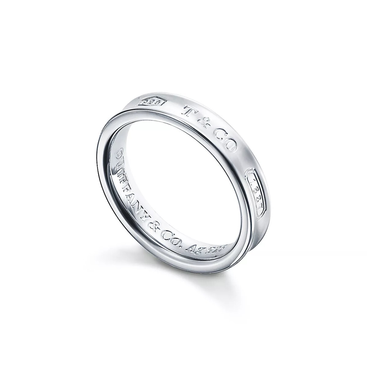送料無料 美品 TIFFANY ティファニー 1837 ナロー リング 10号 送料無料 美品 TIFFANY ティファニー 1837 ナロー リング 10号