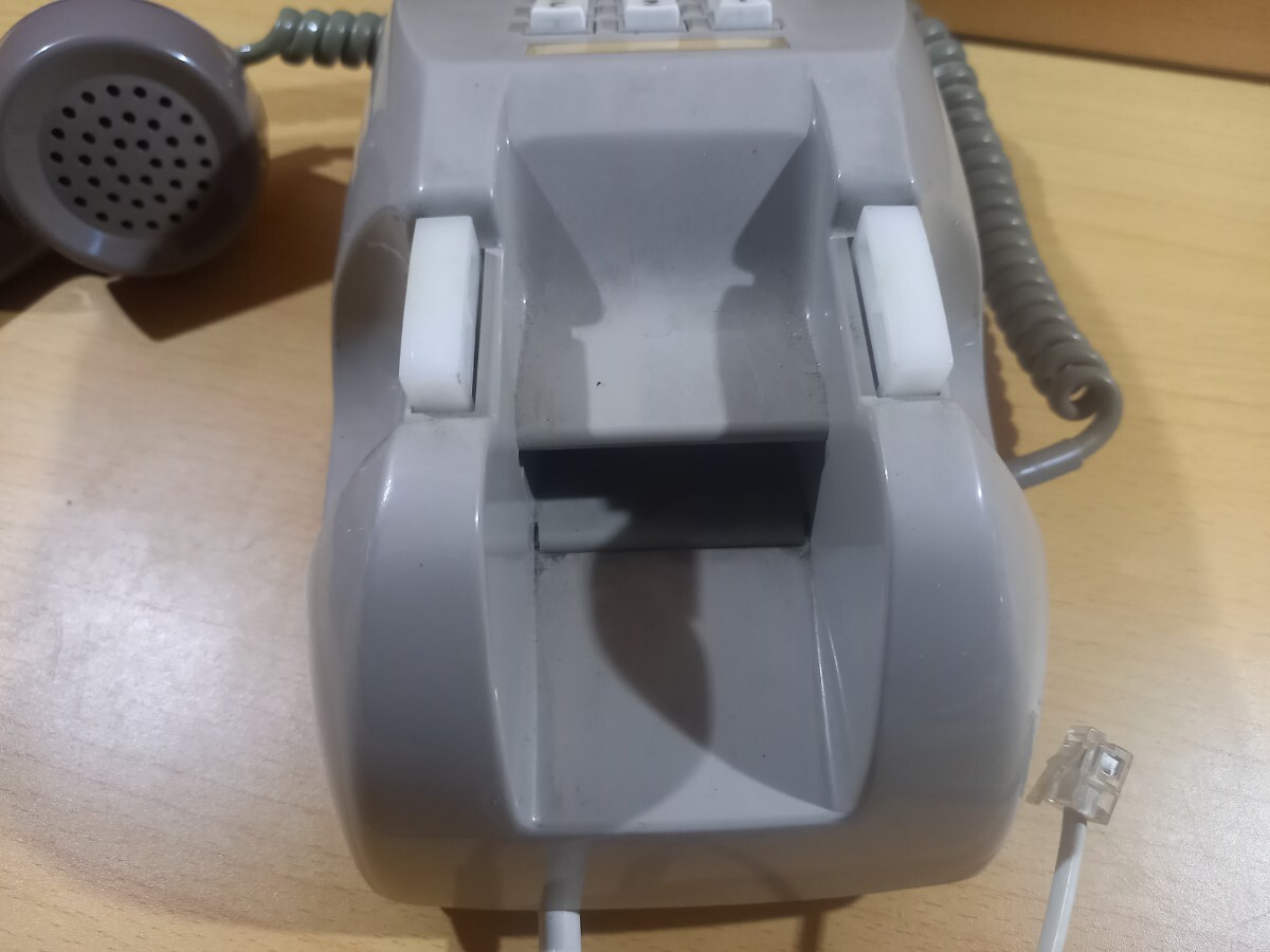 日本電信電話　600-【w】プッシュ式　アンティーク　レトロ_画像3