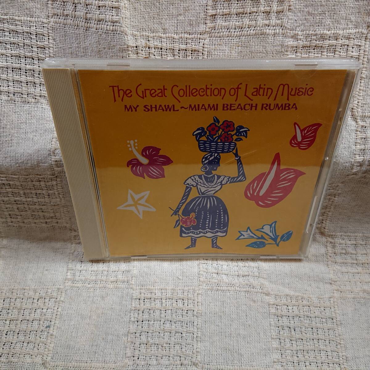 THE GREAT COLLECTION OF LATIN MUSIC MY SHAWL MIAMI BEACH RUMBA CD　送料定形外郵便250円発送[Aa ]_画像1