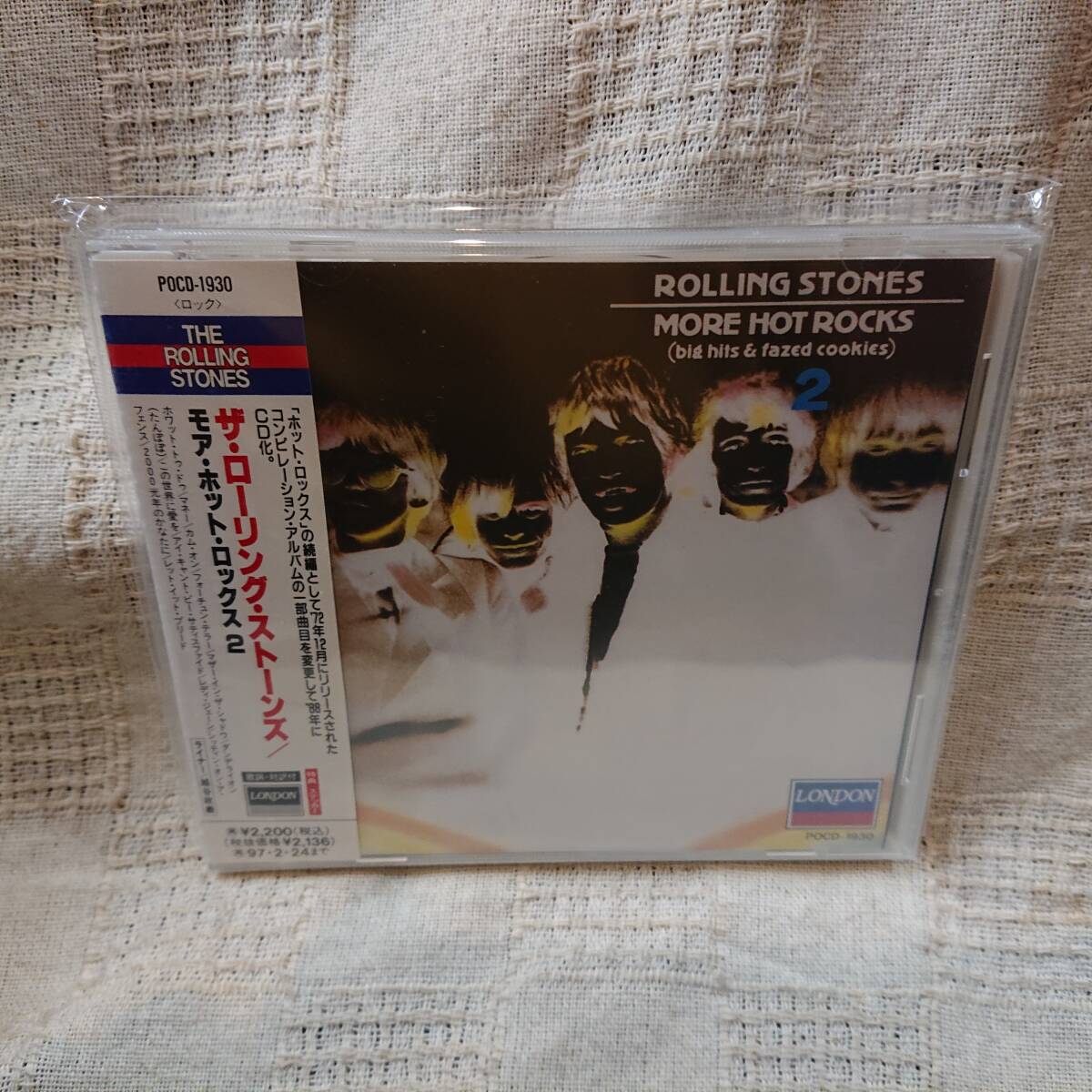 More Hot Rocks2 Big Hits & Fazed Cookies THE ROLLING STONES 　ザ・ローリング・ストーンズ CD 帯付き　[Ad] _画像1