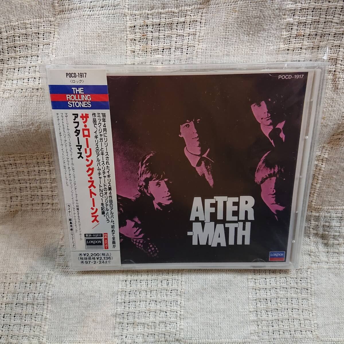 　AFTERMATH THE ROLLING STONES 　ザ・ローリング・ストーンズ CD 帯付き　送料定形外郵便250円発送[Ad] _画像1
