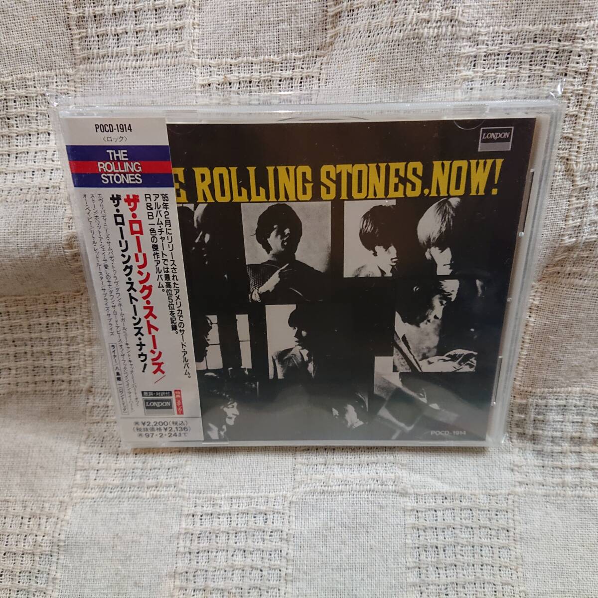 THE ROLLING STONES NOW THE ROLLING STONES 　ザ・ローリング・ストーンズ CD 帯付き　送料定形外郵便250円発送[Ad] _画像1