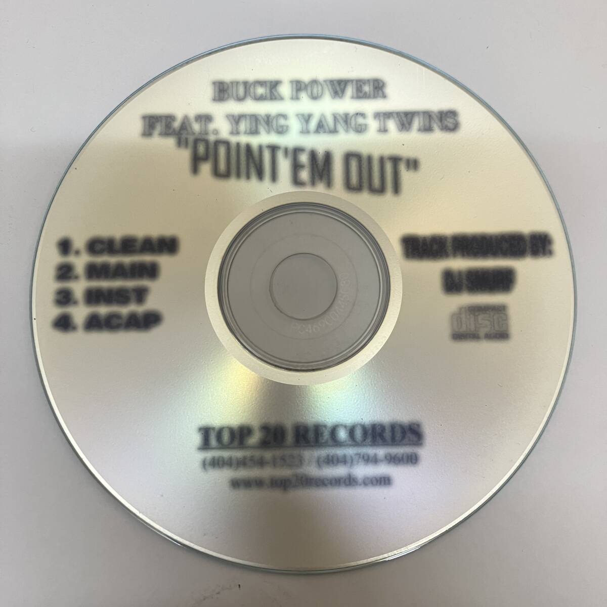 裸14 HIPHOP,R&B BUCK POWER - POINT 'EM OUT INST,シングル CD 中古品の画像1