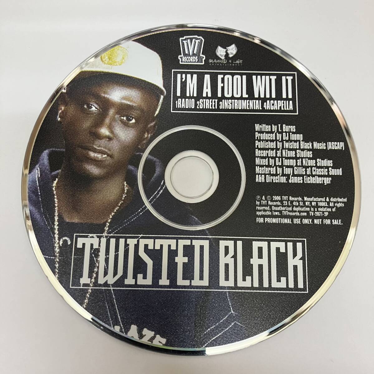 裸21 HIPHOP,R&B TWISTED BLACK - I'M A FOOL WIT IT INST,シングル CD 中古品_画像1