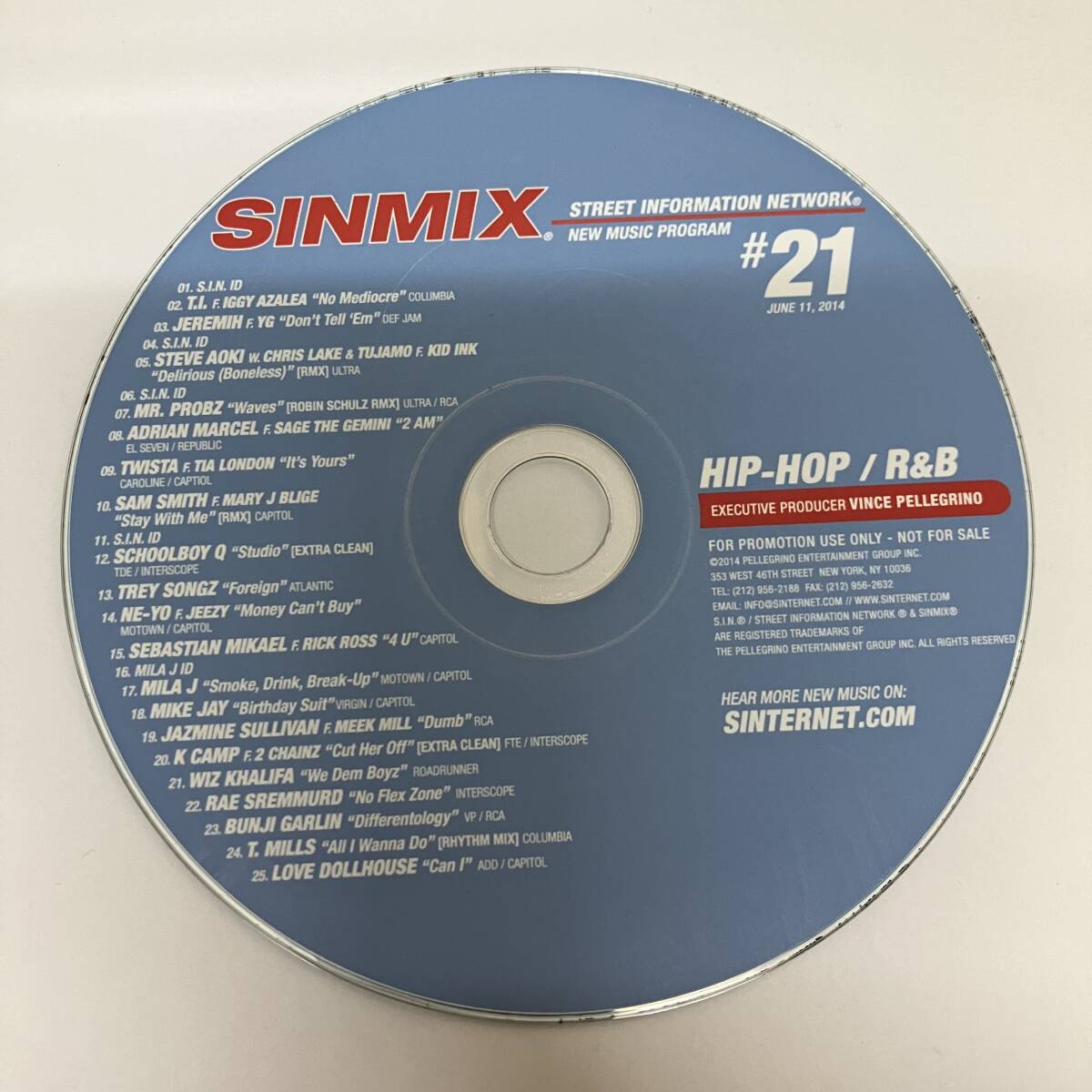 裸22 HIPHOP,R&B SINMIX #21 JUNE 11,2014 アルバム CD 中古品_画像1