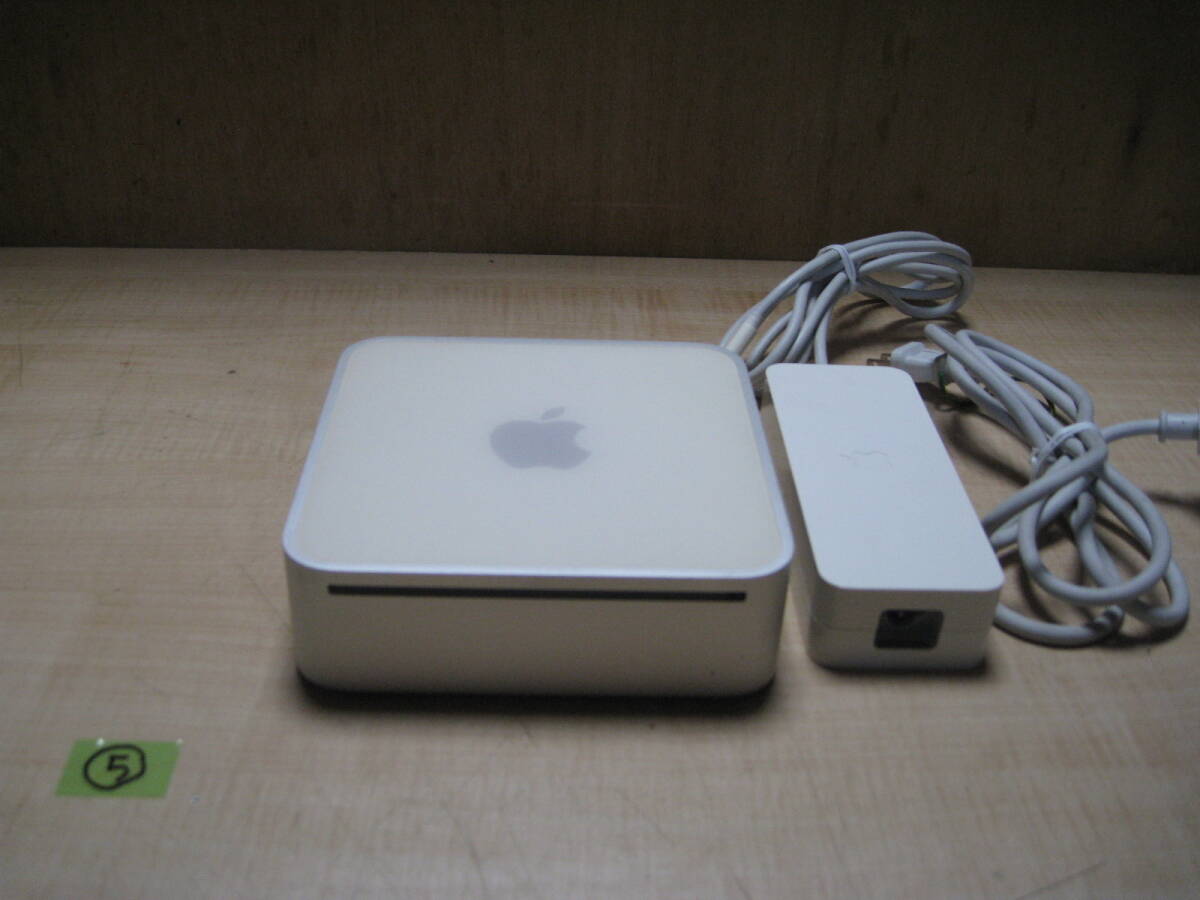 起動可　Apple Mac mini A1176 1.83GHz Intel Core Duo/メモリ1GB /HDD 80GB SATA /DVD-R/Mac OS 10.6.8 ⑤_画像1