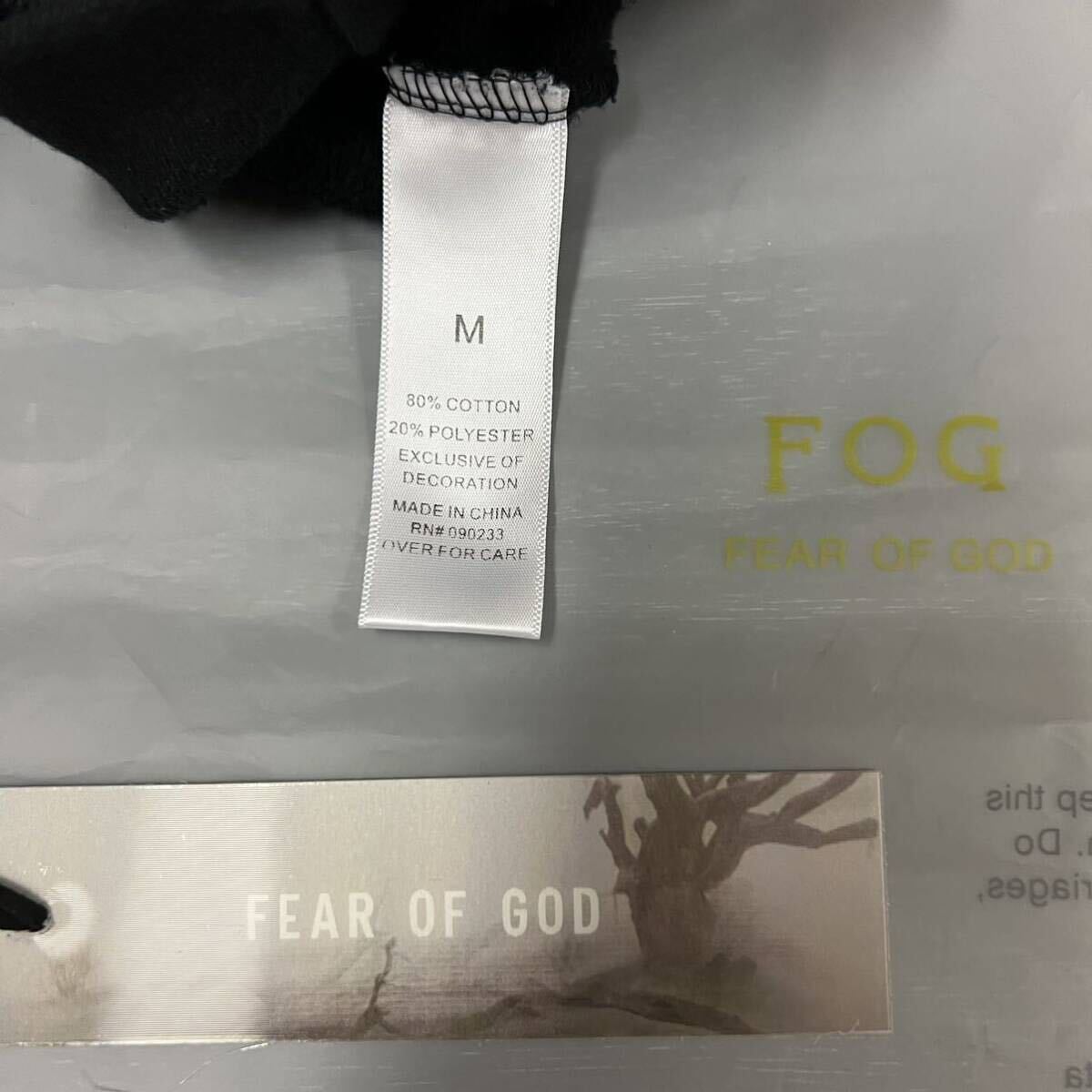 FOG ESSENTIALS【エッセンシャルズ】 FEAR OF GOD フィアオブゴッド Mサイズ パーカー フーディーの画像3