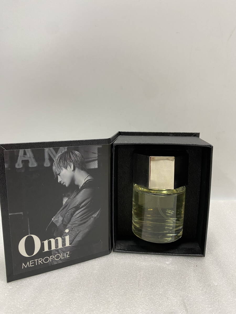 ●香水フレグランス　登坂広臣プロデュース Omiフレグランス〈オードトワレ〉50ml 残量90％程　キャップにクスミあり　中古(u240419_4_5)_画像1