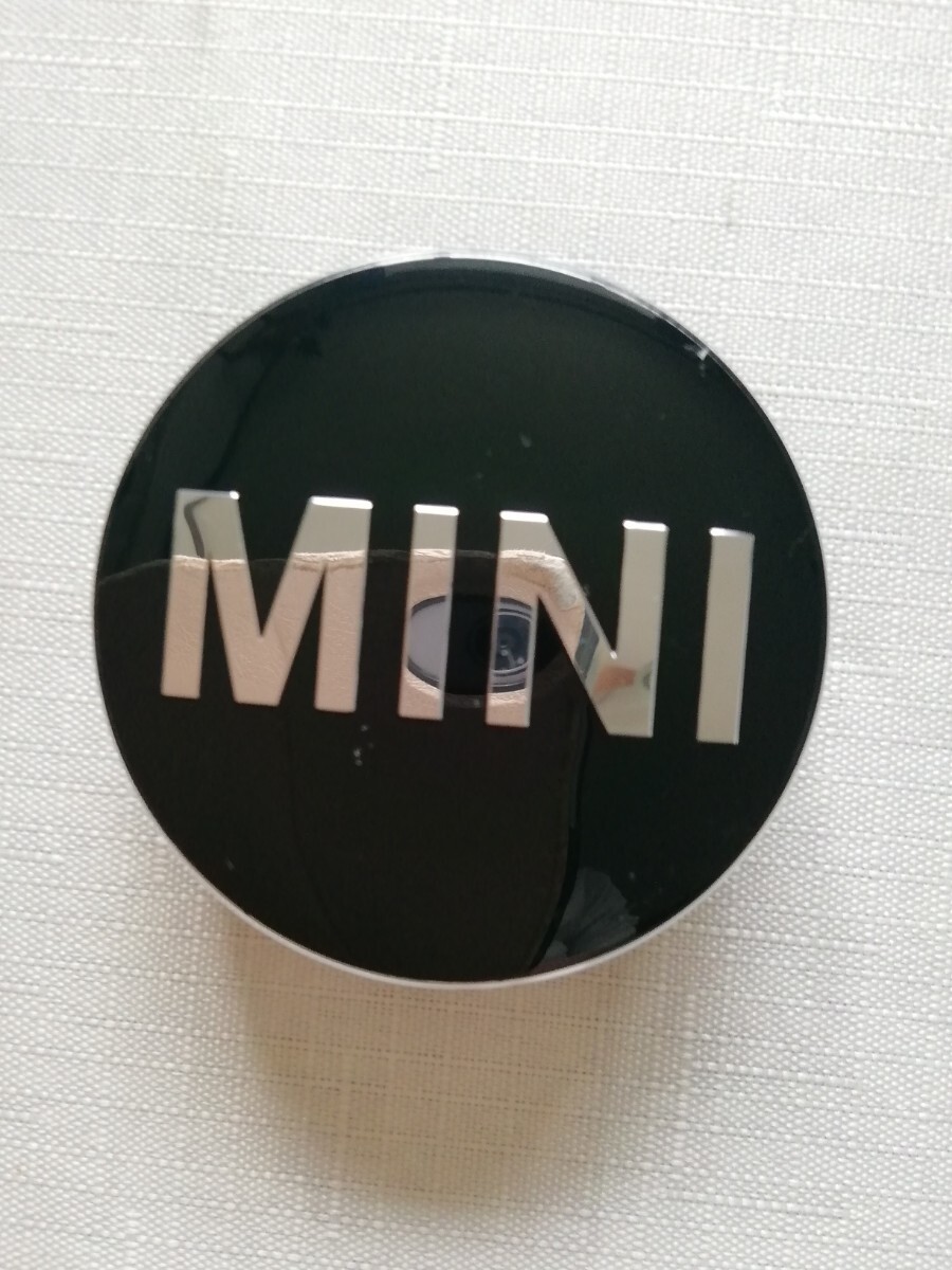BMW MINI ミニクーパー ホイール　センターキャップ　F系　56mm　ブラック ４個セット アウトレット品②　黒色_画像5