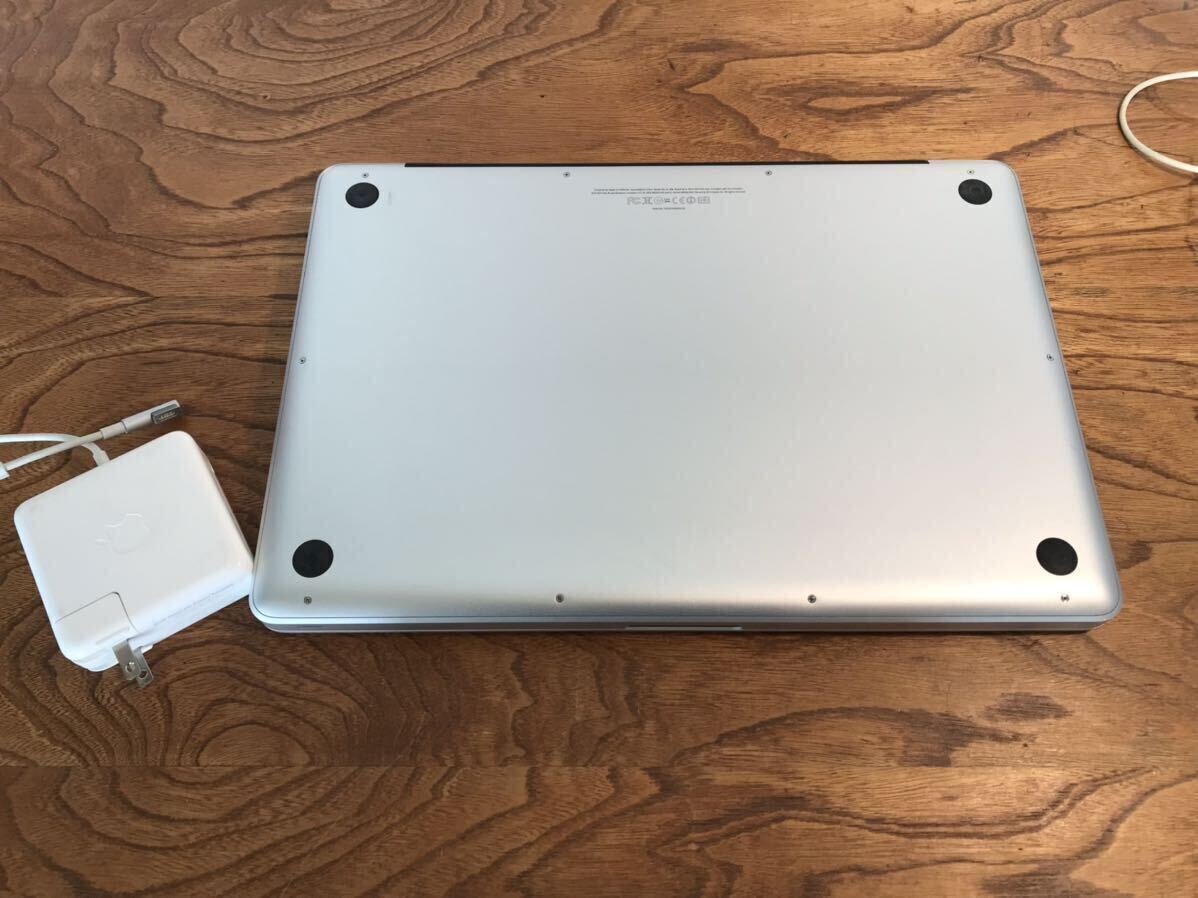 Apple MacBookPro Core i7 16G 128G☆macOS Sonoma 14.4.1(15-inch、Mid2012)訳アリ品の画像3