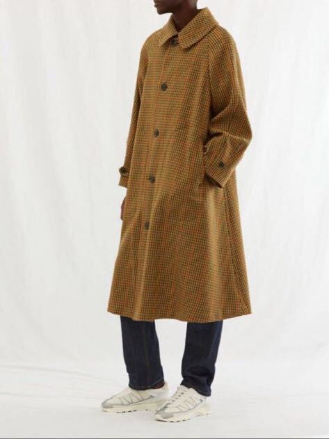 Yahoo!オークション - 22aw MAISON MARGIELA チェックロングコート Yahoo!オークション - 22aw MAISON MARGIELA チェックロングコート