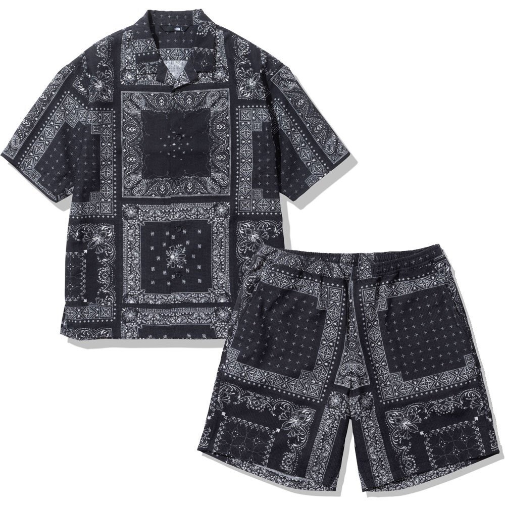 1596691-Северное лицо/мужская рубашка Aloha Bent Shorts Setup Рубашка с коротким рукавом