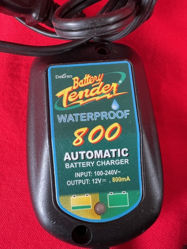 ハーレーダビッドソン バッテリーチャージャー 充電器 Tender 022-0150の画像2