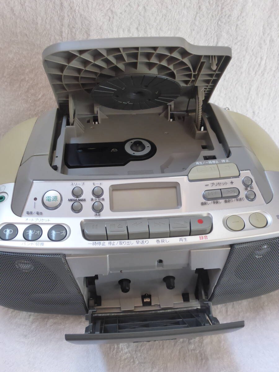 SONY CDラジオカセットレコーダー　CFD-S01_画像3