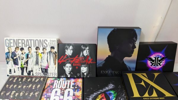 HH329-240419-016【ジャンク】EXILE ジェネレーションズ 三代目 CD/DVD まとめセット ATSUSHI TAKARATO ACE OF SPADES 他 エグザイル_画像6