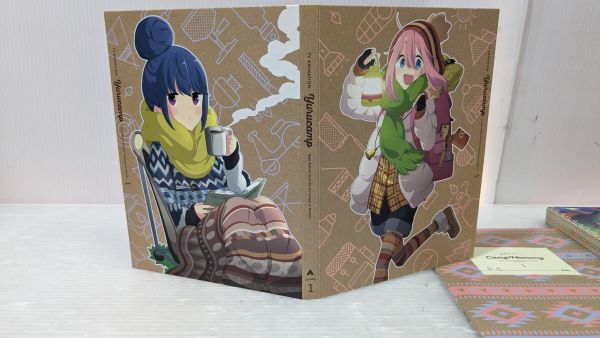 HH356-240424-009【中古】ゆるキャン△ シーズン1 初回生産限定盤 全3巻セット Blu-ray ブルーレイ Yuru Camp 動作確認済みの画像4