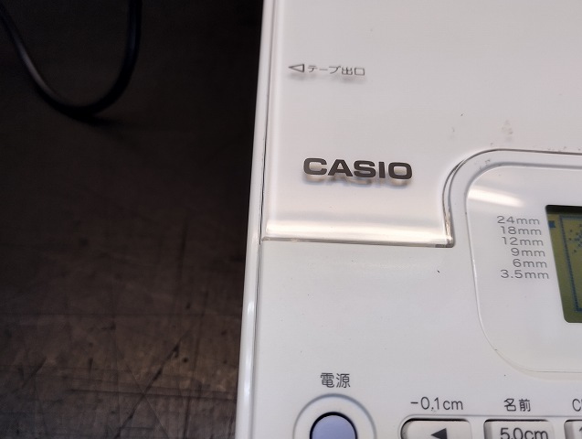 【A-1629】CASIO カシオ ネームランド NAME LAND BiZ ラベルタイター ラベルシール オートカッター 事務用品 オフィス 箱付 動作品の画像6