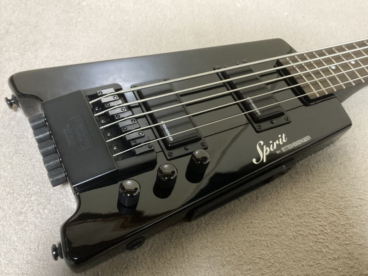 ★展示品クラス! STEINBERGER Spirit XT-25 5弦ベース 5-strings Bass スタインバーガー ヘッドレスベース_画像2