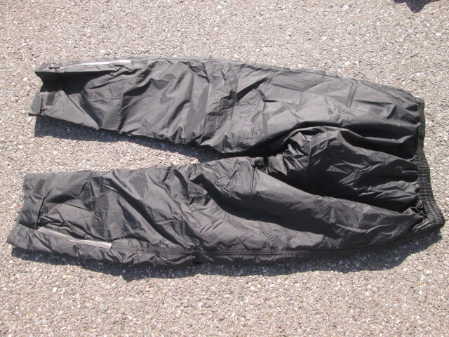 イージス 防水防寒スーツ ストレッチジャケット＋パンツ H-100A Lサイズ ブラック 上下セット AEGISの画像9