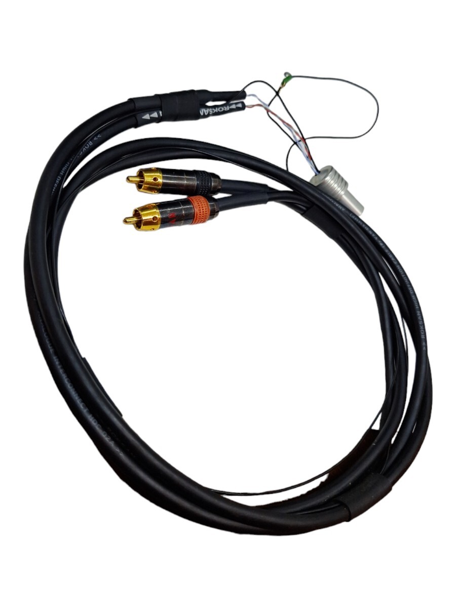 h236 ROKSAN/HDC-02A/トーンアームずらり電源ケーブル/オーディオアクセサリ/音質/セッティング/レコーディング/音響機器/コレクター収集の画像1