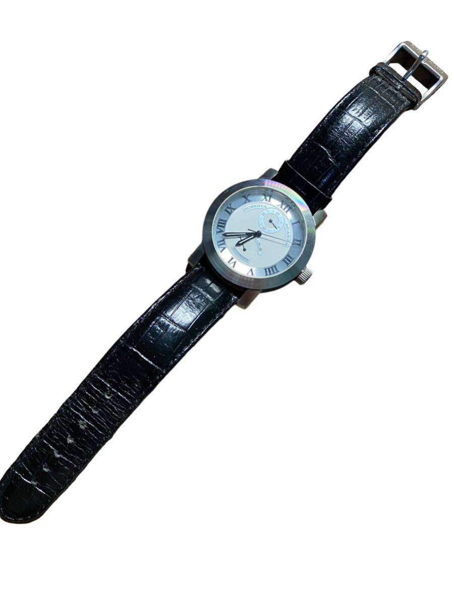21328 ロベルタスカルパ パワーリザーブ 自動巻き RS-6006 ROBERTA SCARPA AT アンティーク 腕時計 箱 説明書 ギャランティジャンクの画像4