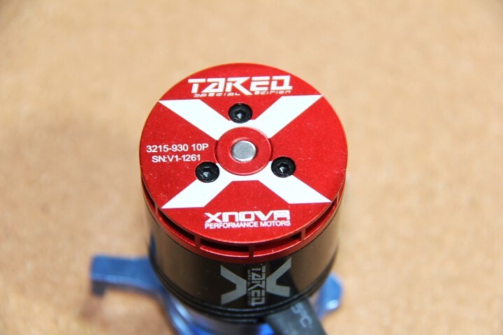 SAB GOBLIN（ゴブリン）420 380用 モーター Xnova 3215-930kv TAREQ EDITION 中古 動作確認済 の画像2