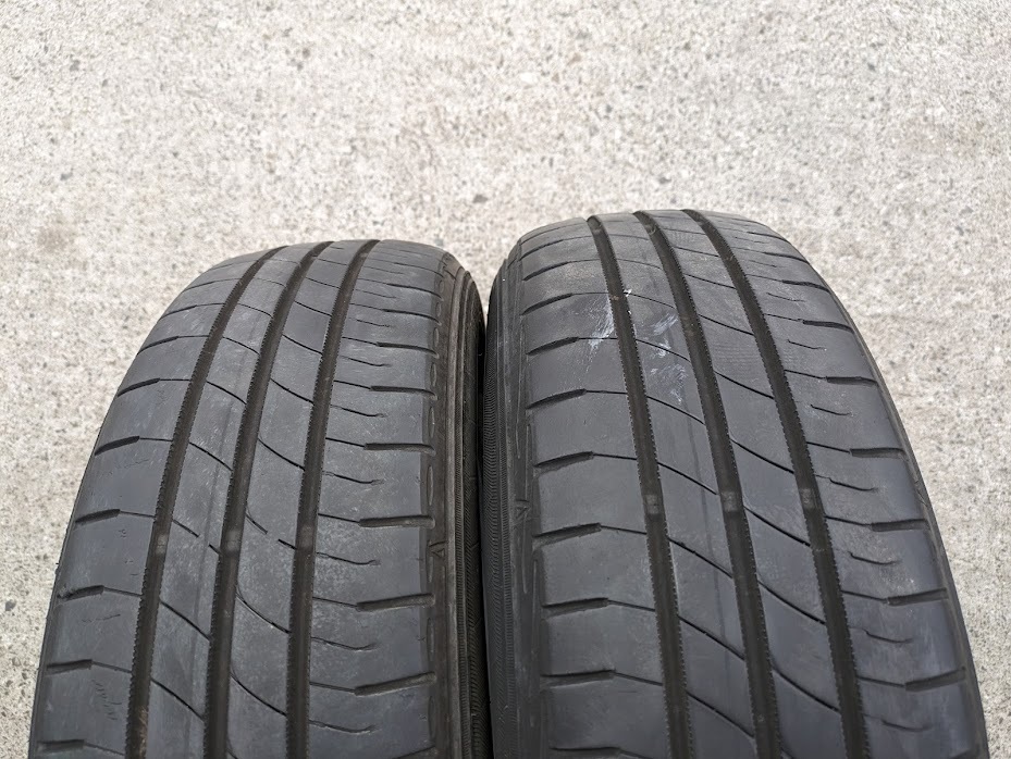 165/60R14 75H DUNLOP LEMANSⅤ 中古品4本セット(F)_画像1