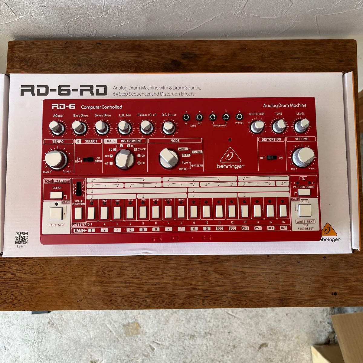 RD-6-RD Behringer ベリンガー リズムマシン  ドラムマシン　TD-3互換