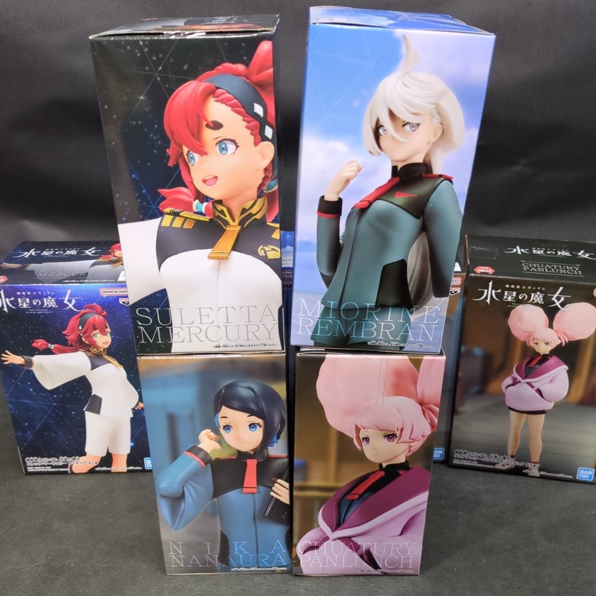 機動戦士ガンダム 水星の魔女 スレッタ ミオリネ ニカ チュチュ フィギュア 機動戦士ガンダム 水星の魔女 スレッタ ミオリネ ニカ チュチュ