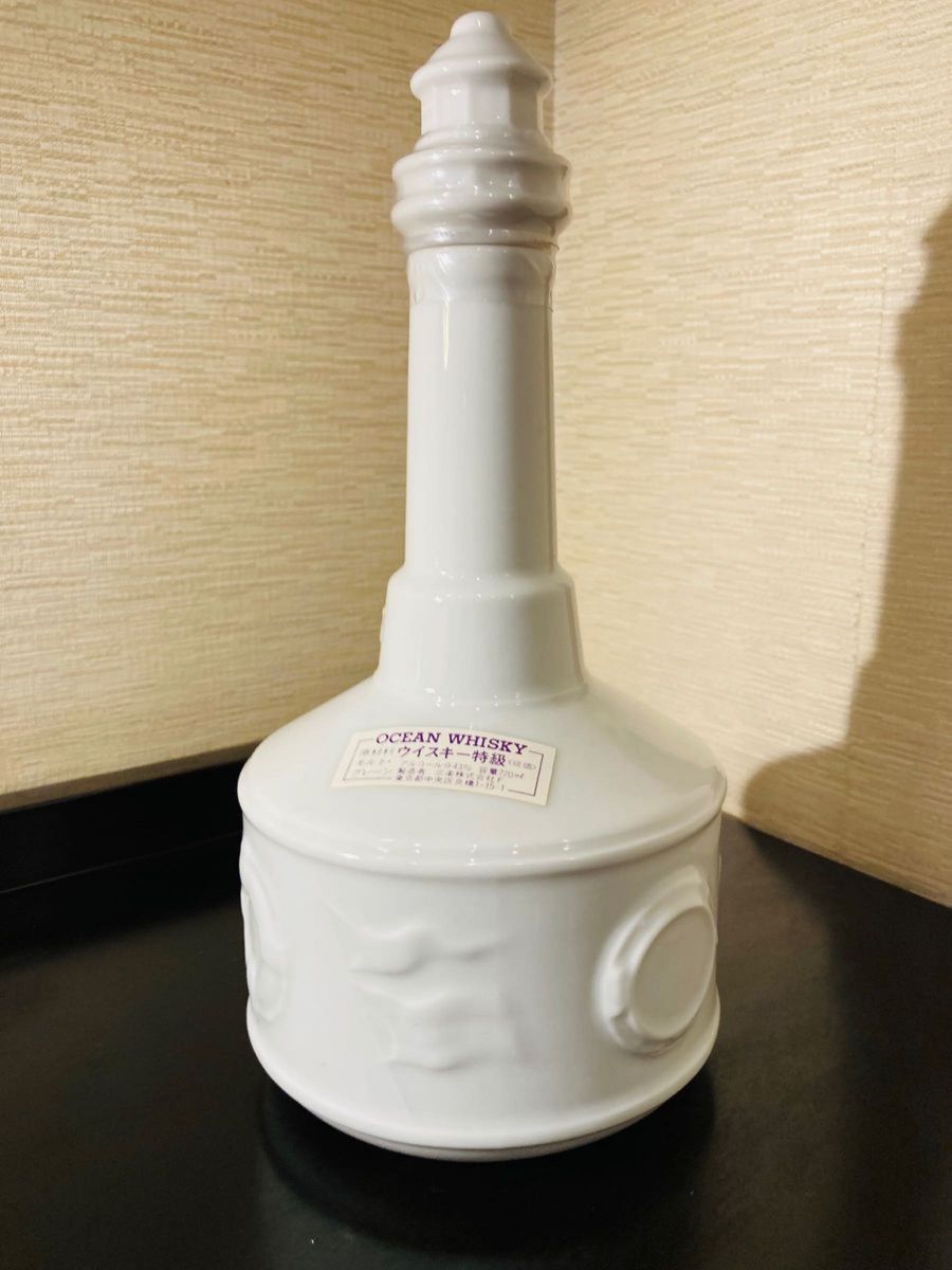 週末価格 軽井沢 三楽 オーシャンウイスキー 特級灯台型ボトル 週末価格 軽井沢 三楽 オーシャンウイスキー 特級灯台型ボトル
