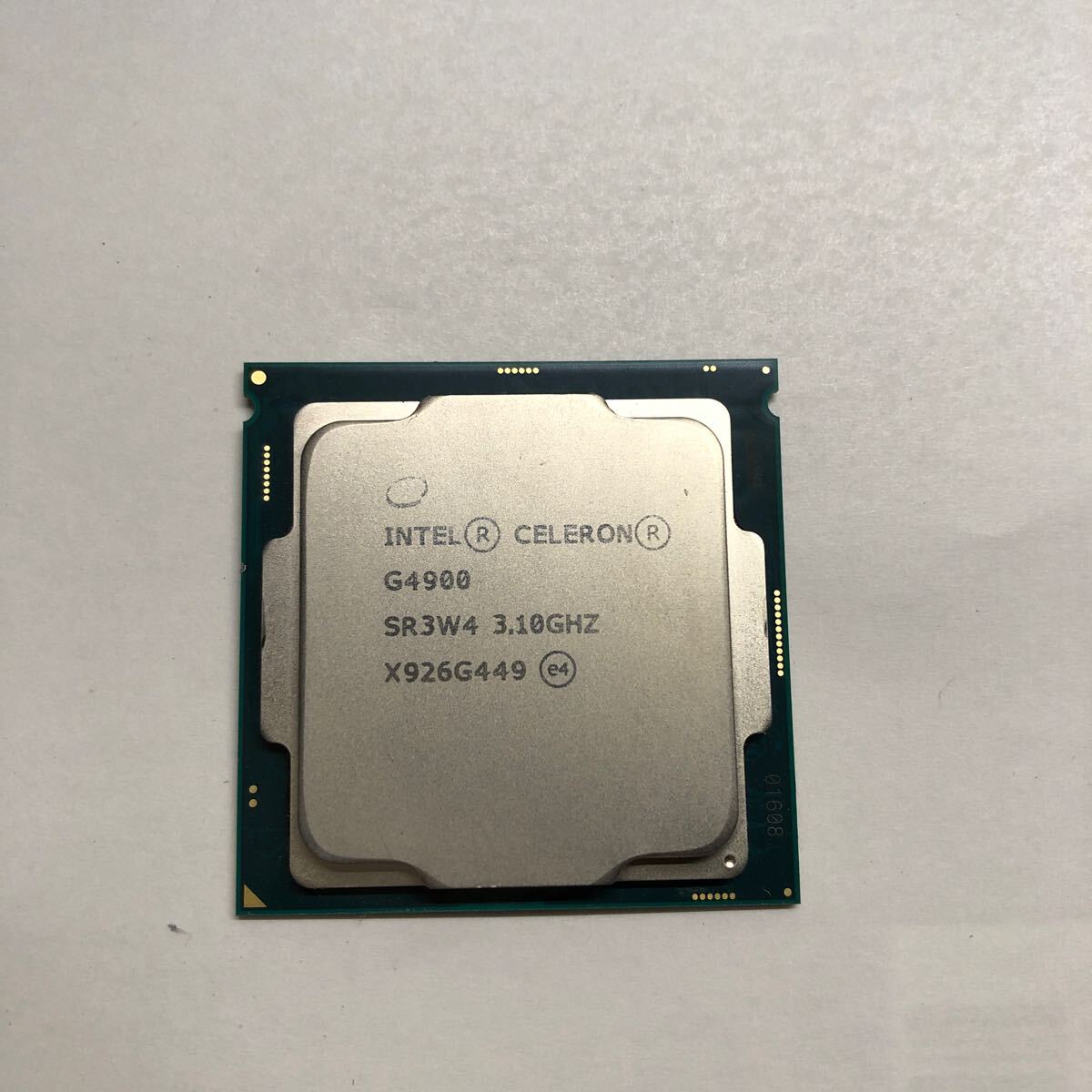Intel Celeron G4900 3.10GHz　SR3W4 /210_画像1