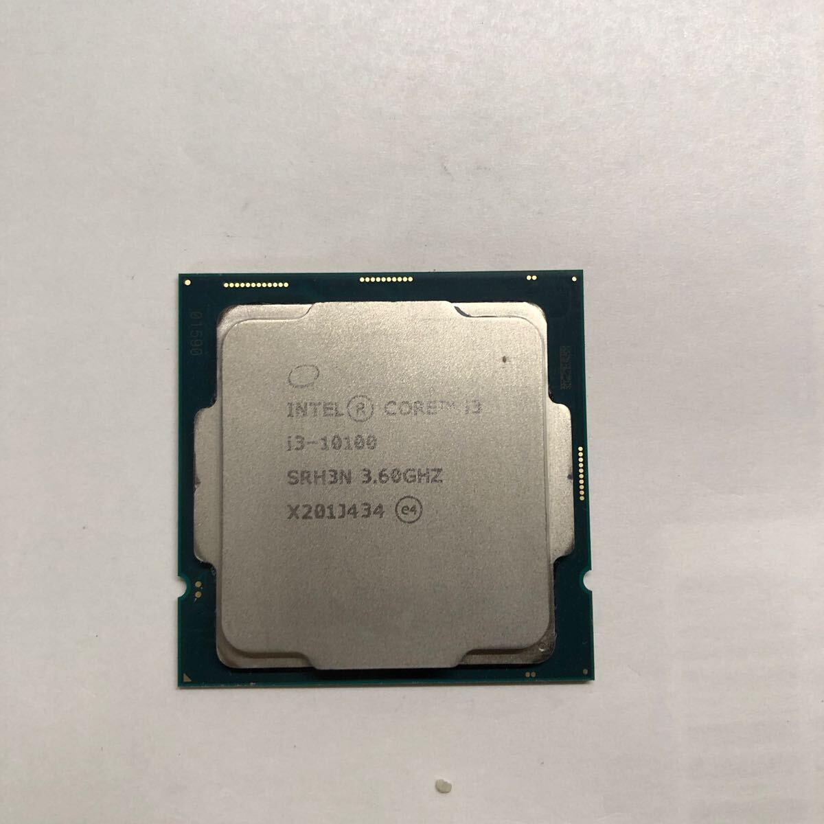 Intel CPU Core i3-10100 SRH3N 3.60GHz /p130の画像1