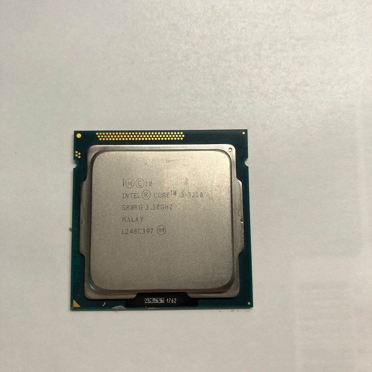 Intel Core i3- 3220 SR0RG 3.30GHz /8の画像1