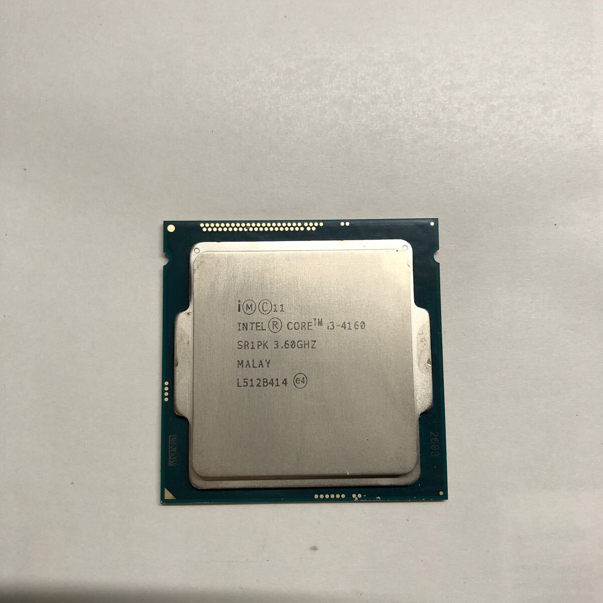 Intel Core i3-4160 3.60GHz SR1PK /31_画像1