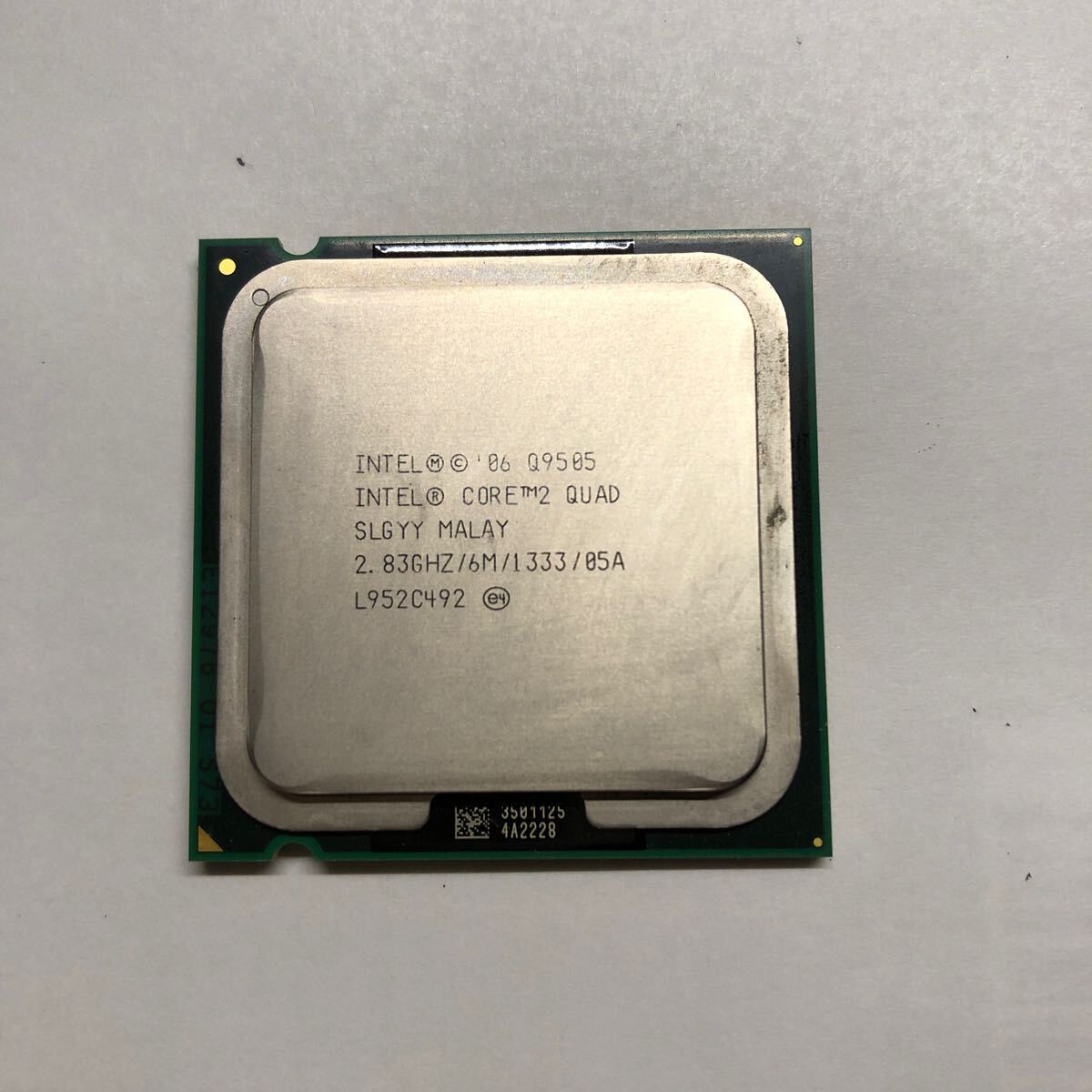 Intel Core2 Quad Q9505 SLGYY 2.83GHz　/162_画像1
