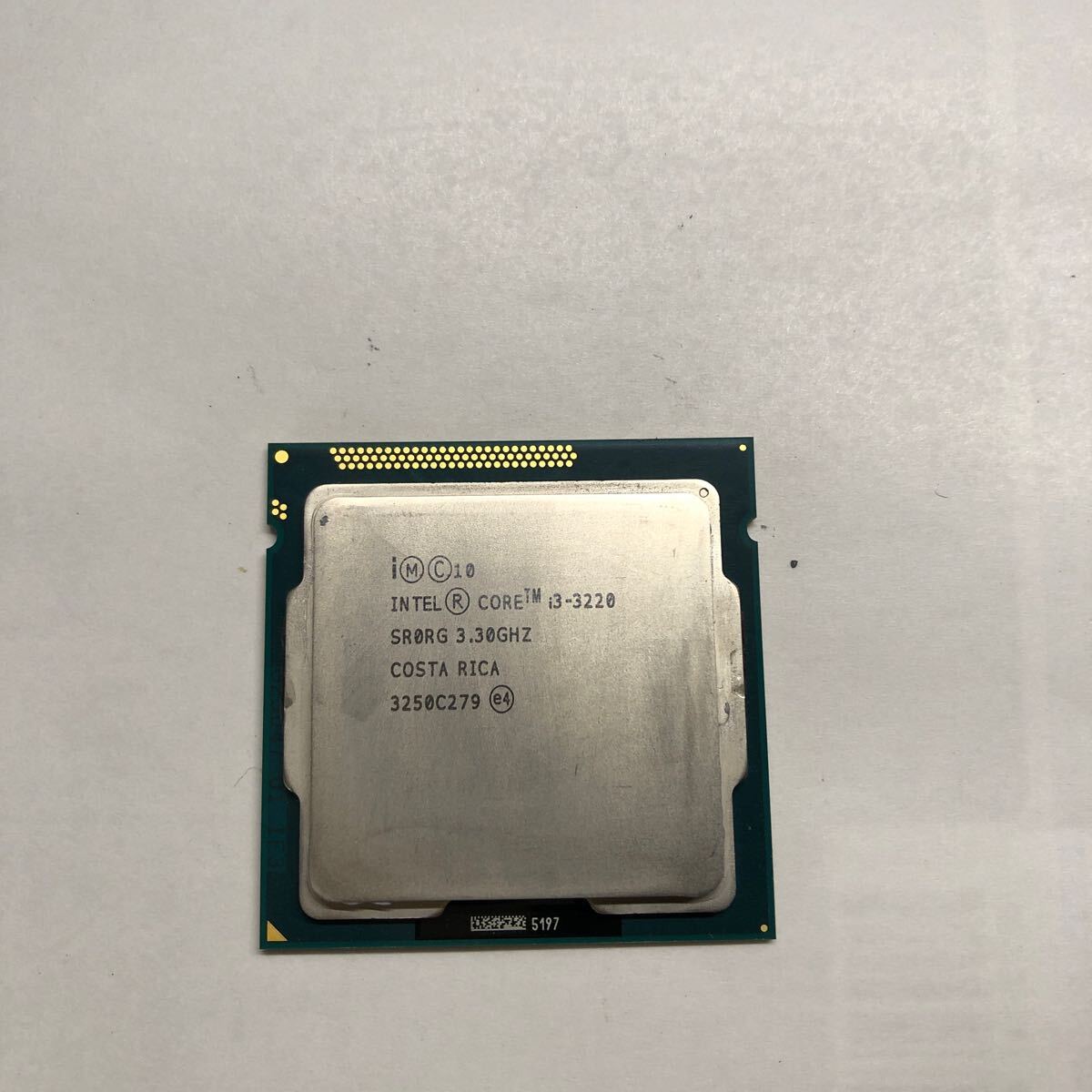 Intel Core i3- 3220 SR0RG 3.30GHz /193_画像1