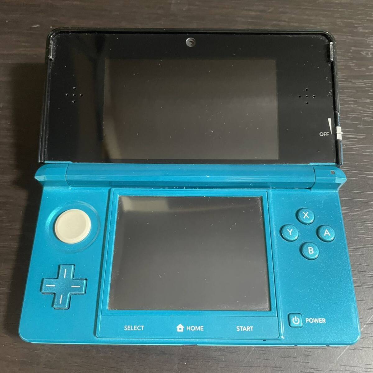 1 иен ~* утиль * Nintendo 3DS aqua blue 
