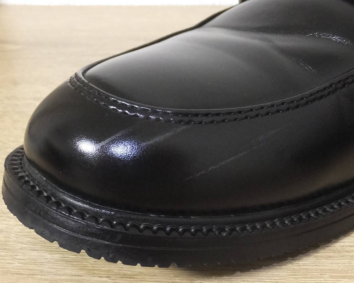 ON&OFF コインローファー 25.0cm 4E（EEEE） メンズシューズ ビジネスシューズ 紳士用 革靴 合成皮革 黒 ブラック_画像5
