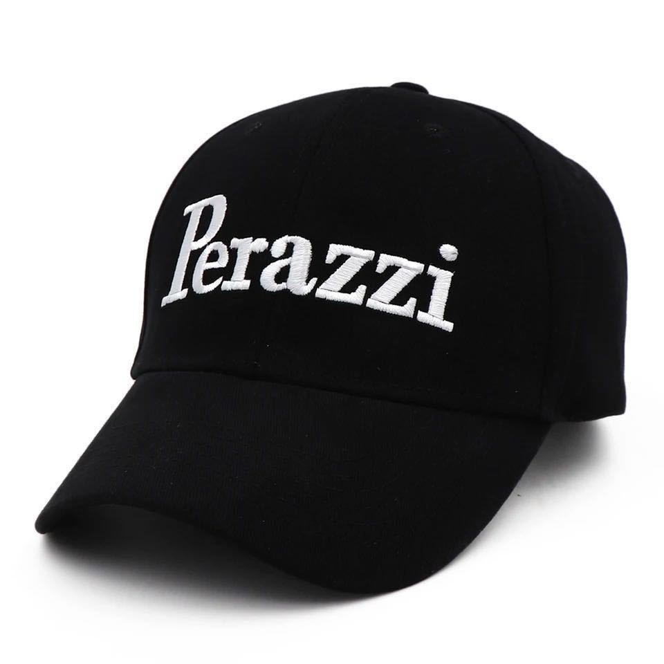 ペラッチ Perazzi 刺繍 キャップ 帽子 黒 ペラッツィ MX8 HIGHTECH_画像1