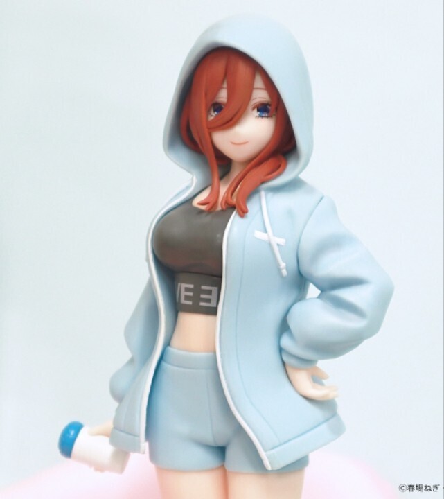 定形外350円五等分の花嫁∬ Fascinity Figure中野三玖ジムデート フィギュアThe Quintessential Quintuplets japan anime Nakano Miku Gym の画像1