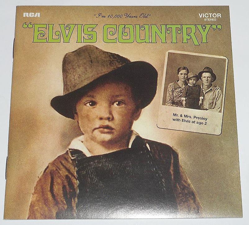 2012年USA盤◎40周年記念盤『Elvis Country ★Legacy Edition★2CD：Elvis Presley』エルヴィス・プレスリー★後年,大評価ナッシュビル録音の画像6