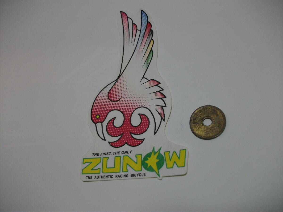 送料込み：ZUNOW ハミングバード＆ロゴ　 　1枚_画像3