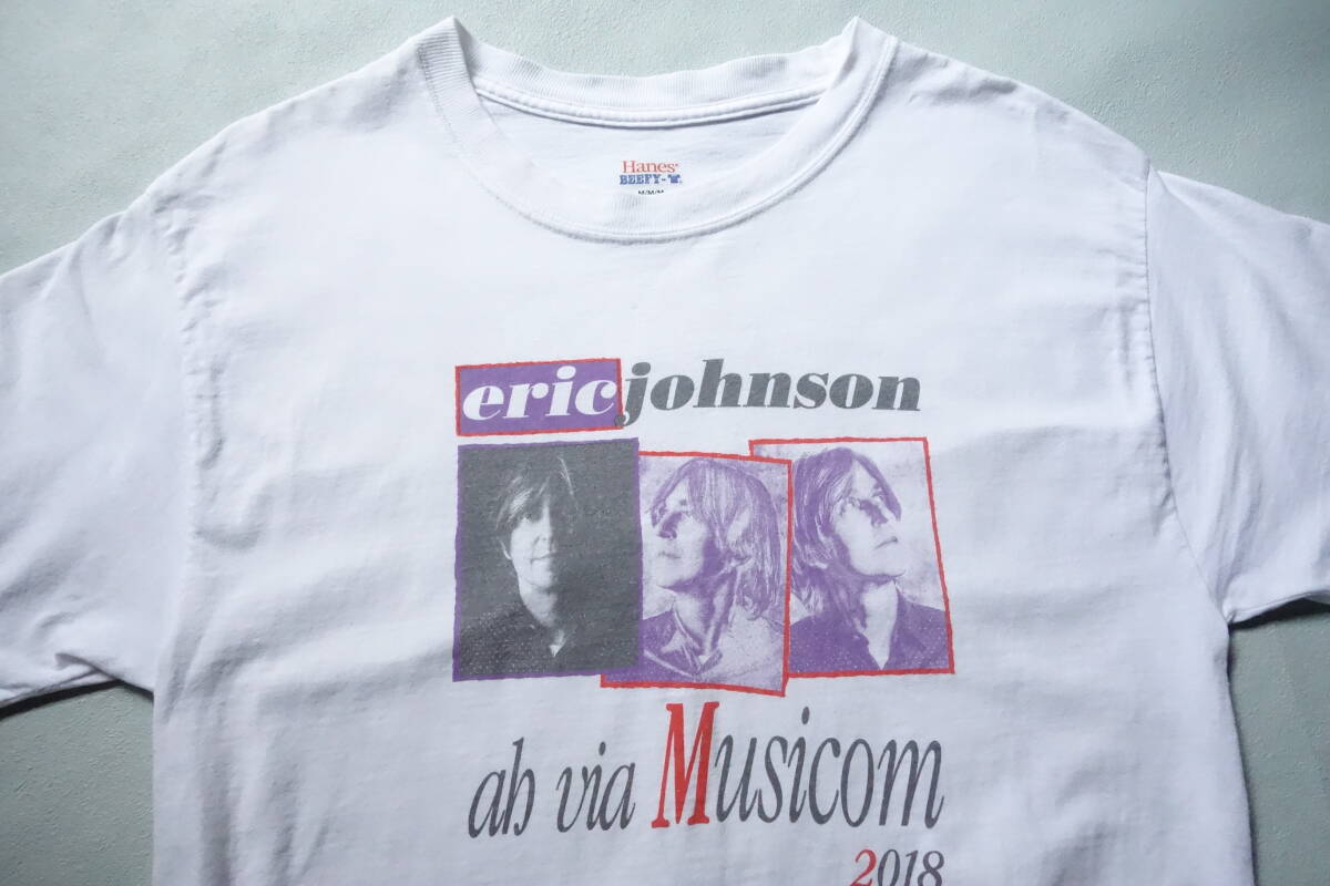 レア エリックジョンソン Tシャツ M ah via Musicom☆Erick Johnson FENDERの画像5