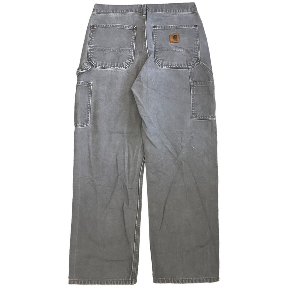 Carhartt double knee painter's pants g radar g grey Work pe Inter work pants 90s USA Carhartt 