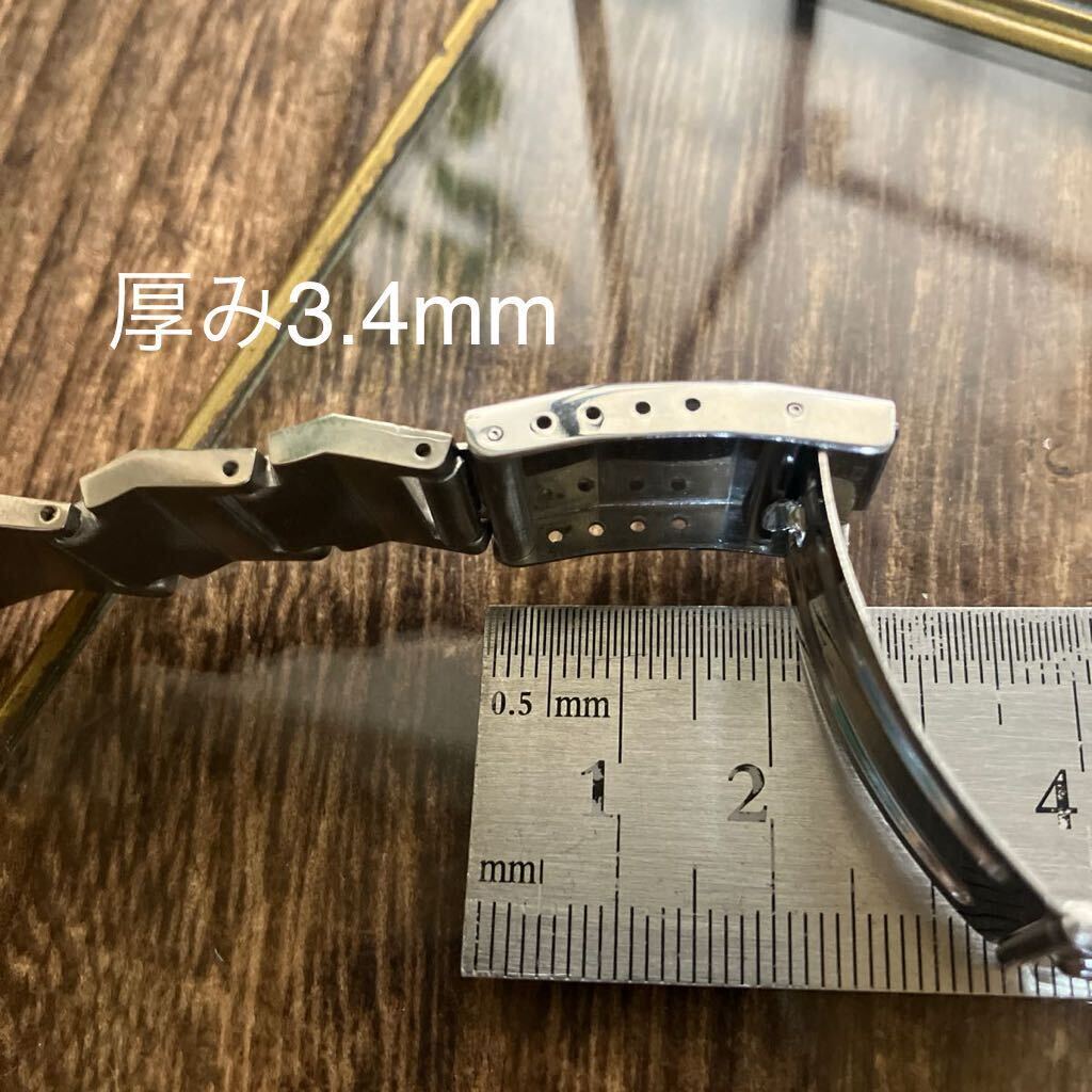 19mm смычок труба серебряный цвет много поверхность breath часы частота часы ремень Vintage б/у товар 