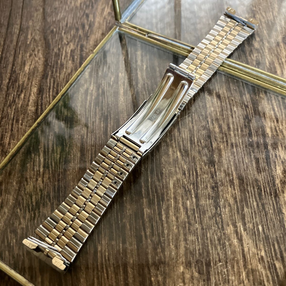 20mm 金色　14KGF SEIKO XJA43TL 時計ベルト　時計バンド　ヴィンテージ　中古品_画像4