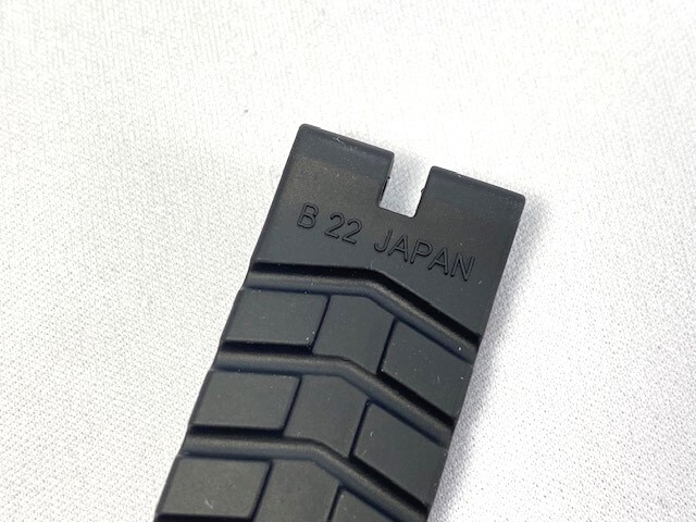 E006011J9 SEIKO グランドセイコー 22mm 純正シリコンバンド ブラック SBGX339/9F61-0AM0用 ネコポス送料無料の画像5